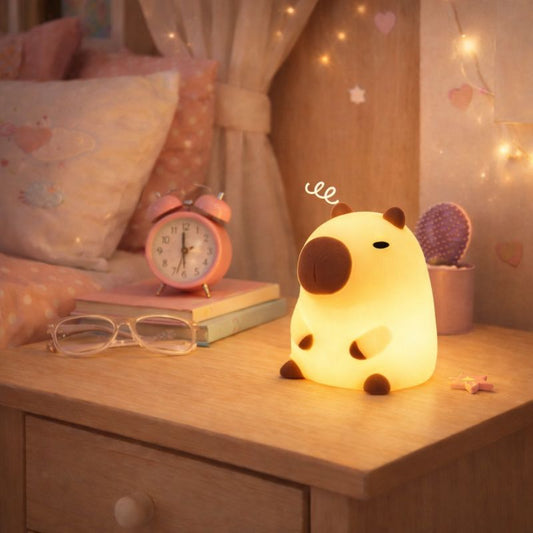 Cute Capybara Night Light