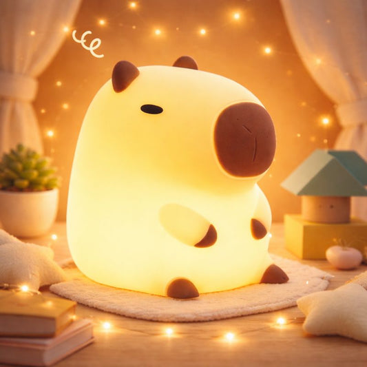 Cute Capybara Night Light